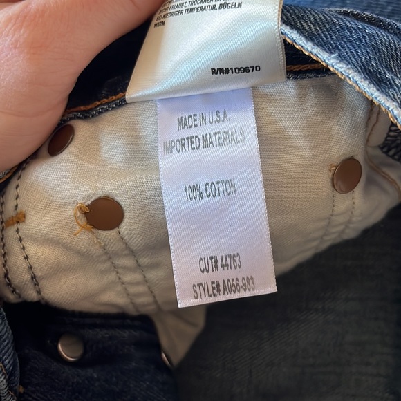 Agolde Riley Crop Size 23 - Picture 3 of 4